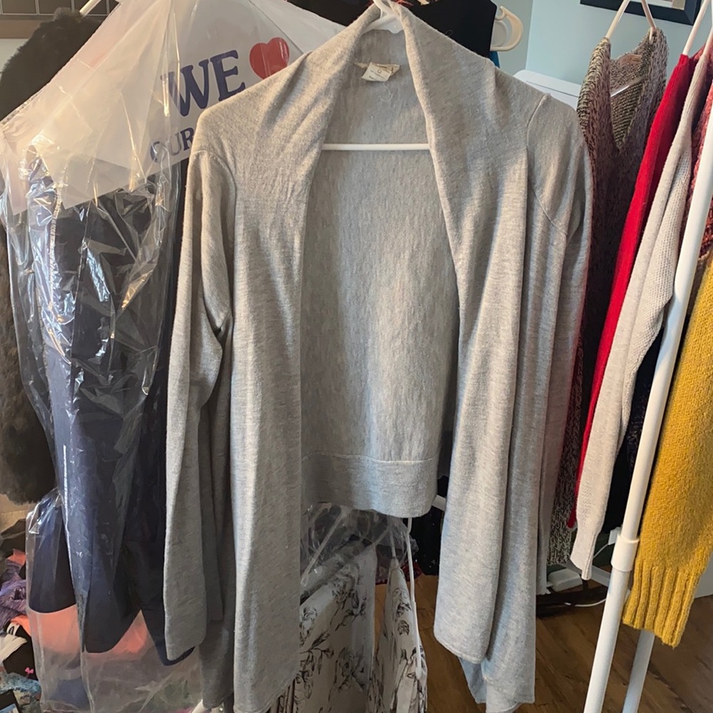Open cardigan